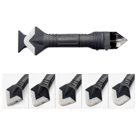 10 részes szilikon elhúzó, fugakenő, eltávolító, kaparó és kasírozó készlet