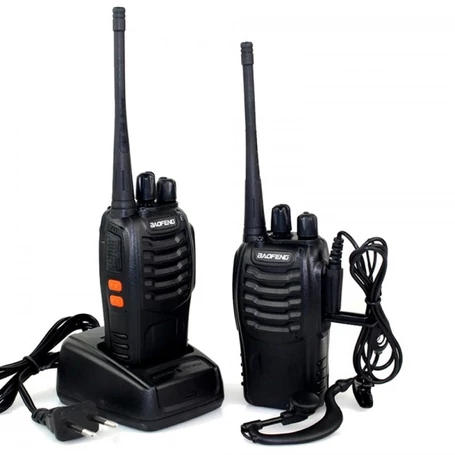 Baofeng BF-666S UHF walkie-talkie, rádió adó-vevő készlet