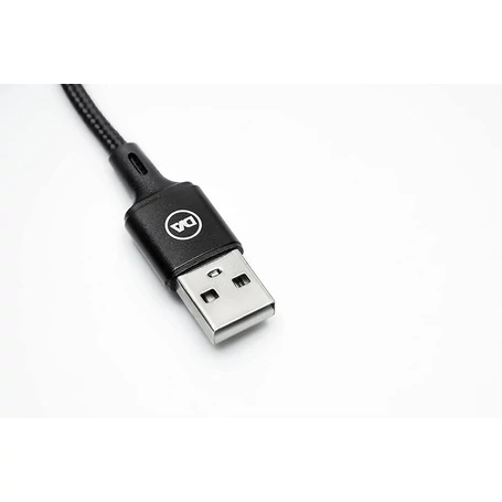 Daewoo USB kábel, 2 méter, Type-C fekete