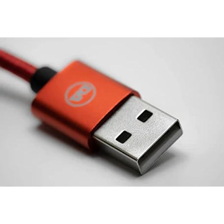 Daewoo USB kábel, 2 méter, Type-C piros