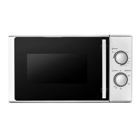 Daewoo DM-2013MSG mikrohullámú sütő, grill, 700 W, 20 l, ezüst 