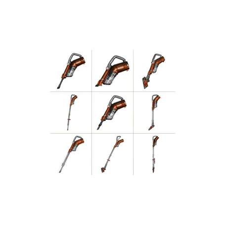 Daewoo akkus porzsák nélküli állóporszívó, 22.2V, 130W, DSC-530R22