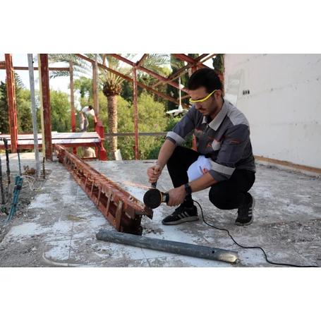 Daewoo sarokcsiszoló 115mm tárcsákhoz, 500W teljesítménnyel, DAAG115-50Y