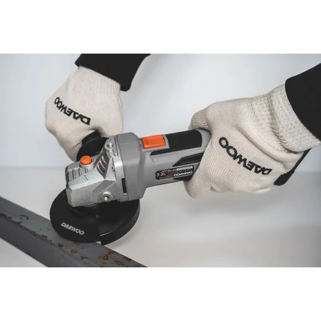 Daewoo akkumulátoros sarokcsiszoló, 125mm, DALAG18-125-1 (akku és töltő nélkül)