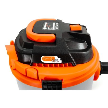 Daewoo porzsák nélküli száraz-nedves ipari porszívó, 1250W, DAVCW90-15L