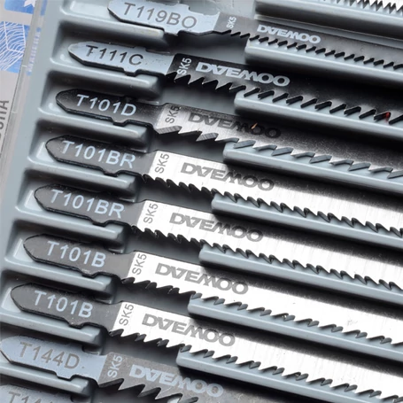 Daewoo 10 részes fűrészlap készlet fához, DWKIT10JS