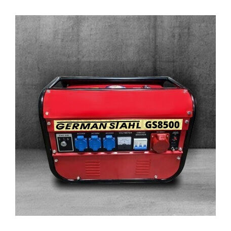 GermanStahl benzinmotoros aggregátor, generátor, 3 fázisú áramfejlesztő - 8500W