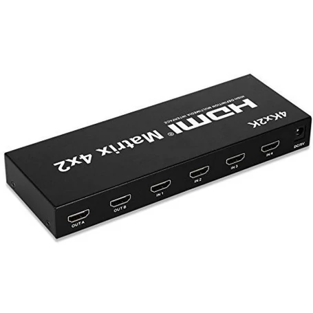 HDMI Matrix Switch elosztó - X-BOX, Blue Ray, DVD, HDTV, projektor, stb csatlakoztatásához