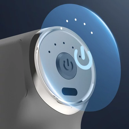 Akkumulátoros masszírozó pisztoly, izomlazító, izomregeneráló, masszázspisztoly, KH_740