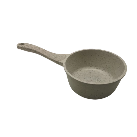 Royalty Line 10 részes, márvány bevonatos, tapadásmentes edénykészlet, üveg fedőkkel, krém szín