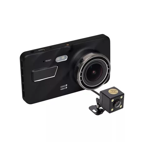 FullHD menetrögzítő kamera tolatókamerával, LED világítással, SAL DVR 300