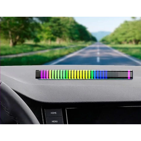 Hangérzékelő akkumulátoros LED világítás, dekorációs világítás, A5-RGB