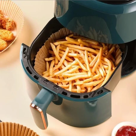 Air fryer sütőpapír csomag, forró levegős fritőzbe, 16×4,5 cm, 50db