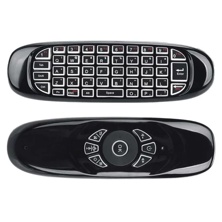 Air Mouse univerzális vezeték nélküli egér és billentyűzet, légegér, távirányító