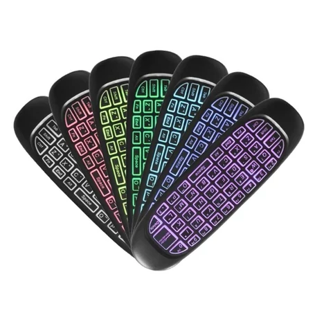 Air Mouse univerzális vezeték nélküli egér és billentyűzet, légegér, távirányító