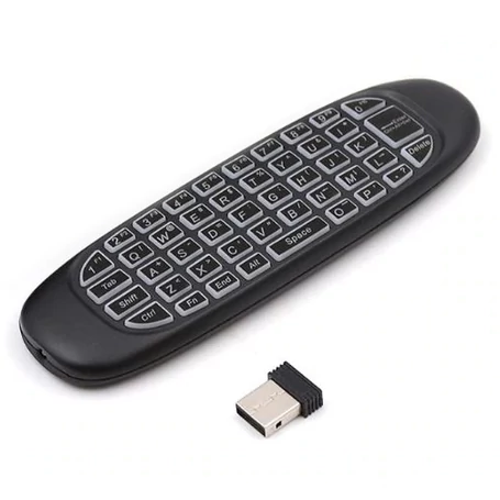 Air Mouse univerzális vezeték nélküli egér és billentyűzet, légegér, távirányító