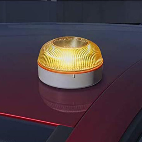 Vészjelző villogó, mágneses elakadásjelző autós lámpa éjjeli fény funkcióval