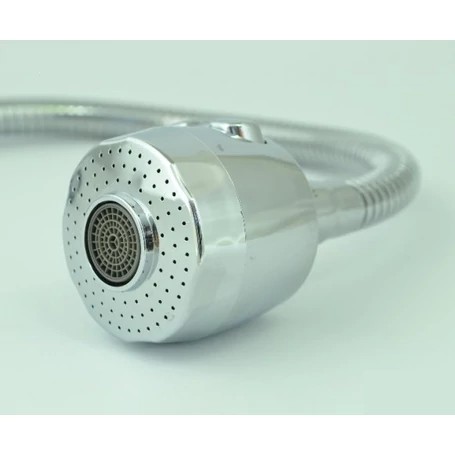 Flexibilis mosogatórózsa, mosogató zuhanyfej vízszabályozóval, 47 cm