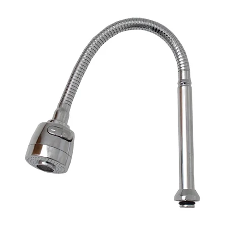Flexibilis mosogatórózsa, mosogató zuhanyfej vízszabályozóval, 47 cm