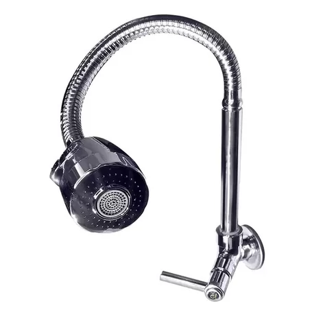 Flexibilis mosogatórózsa, mosogató zuhanyfej vízszabályozóval, 47 cm