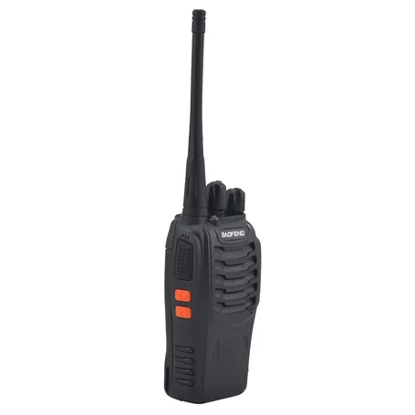 Baofeng BF-888S UHF walkie-talkie, 16 csatornás rádió adó-vevő fülhallgatóval