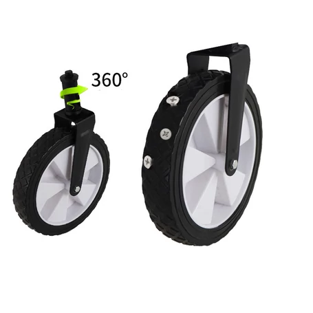 Értékcsökkent - Fém vázas összecsukható strandkocsi, kerti kocsi védőhuzattal, zöld