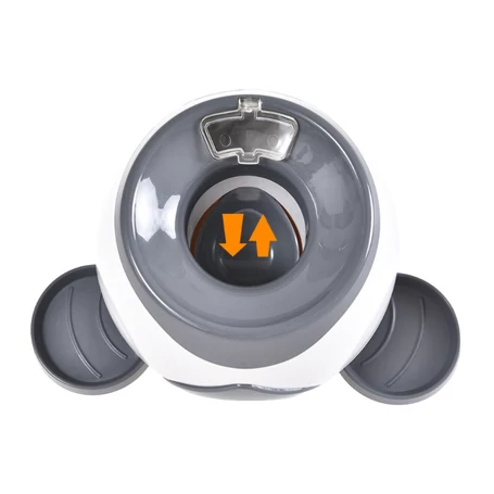 Jutalomfalat adagoló interaktív fejlesztő játék kutyáknak, 2 db teniszlabdával