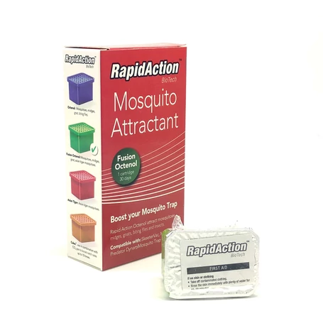 Rapid Action Octenol csalogató kapszula, csalianyag MT-100 szúnyogírtóhoz