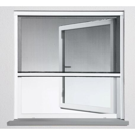 Rolós szúnyogháló ablakra 130x160 cm, ablakroló - méretre vágható