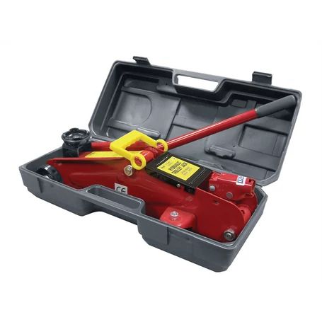 Hidraulikus autós krokodil emelő 2 tonna teherbírással, hordozó kofferben, 125-300 mm