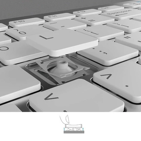 Exkluzív slim bluetooth billentyűzet Android, iOS, Windows támogatással