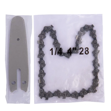 Elite Electronics® akkumulátoros mini láncfűrész, ágvágó fűrész készlet kofferben, 2 db 20V-os akksival