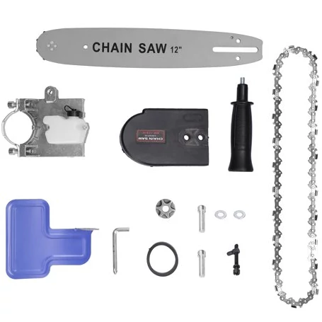 Univerzális láncfűrész adapter sarokcsiszolóhoz 12