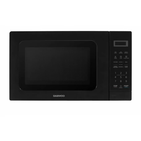 Daewoo DM-2022DB Mikrohullámú sütő, érintőgombos vezérlés, zománcozott belső tér, fekete