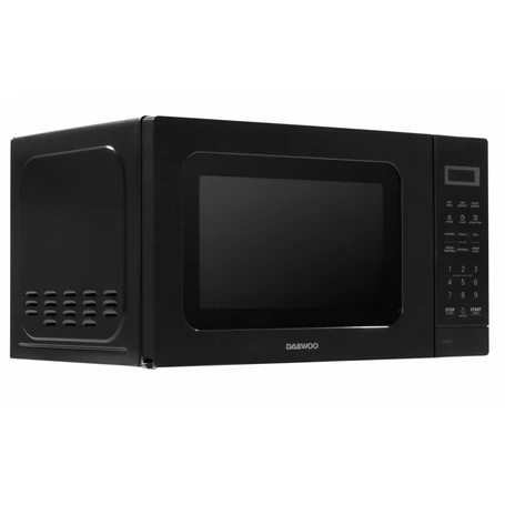 Daewoo DM-2022DB Mikrohullámú sütő, érintőgombos vezérlés, zománcozott belső tér, fekete
