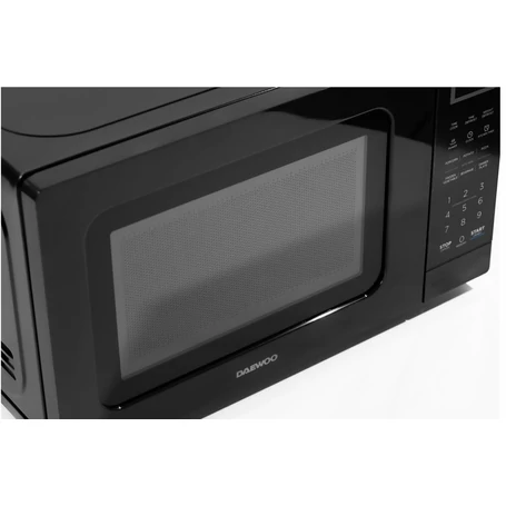 Daewoo DM-2022DB Mikrohullámú sütő, érintőgombos vezérlés, zománcozott belső tér, fekete