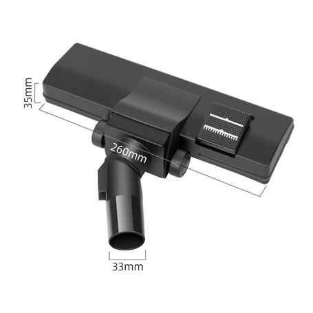 Elite® porszívófej, szívófej, szőnyeghez, kőhöz, parkettához