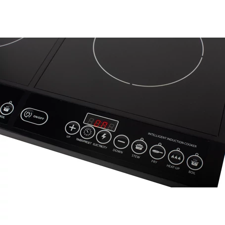 Elite® két zónás, dupla indukciós főzőlap 4000W (2 x 2000W) E-IP4000