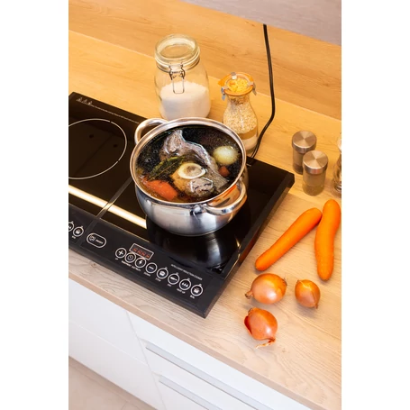 Elite® két zónás, dupla indukciós főzőlap 4000W (2 x 2000W) E-IP4000