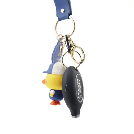 PowerPod Hordozható mini PowerBank, kulcstartó, 800 mAh, lightning csatlakozóval