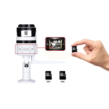 Kültéri vezeték nélküli fullHD biztonsági kamera, IP kamera, F6003-4