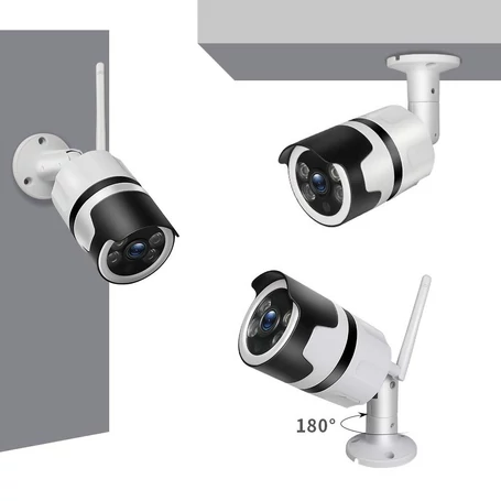 Kültéri vezeték nélküli fullHD biztonsági kamera, IP kamera, F6003-4