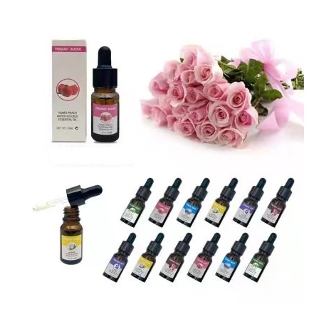 Fragrant Garden természetes növényi kivonatokból készült illóolaj válogatás, 12x10ml