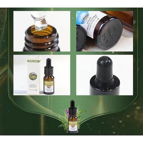 Fragrant Garden természetes növényi kivonatokból készült illóolaj válogatás, 12x10ml