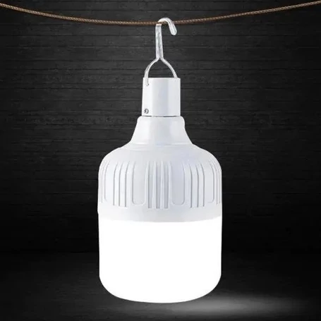 Nagy fényerejű, hordozható, felfüggeszthető, akkumulátoros, multifunkciós LED lámpa USB csatlakozóval