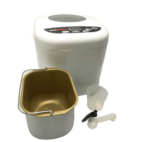 Automata kenyérsütő készülék 12 programmal, melegen tartó funkcióval, 1,2kg 1400W