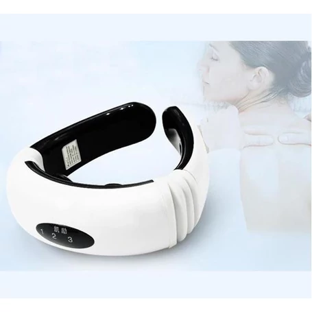 Multifunkciós elektromágneses nyakmasszírozó két tappanccsal, KL-5830