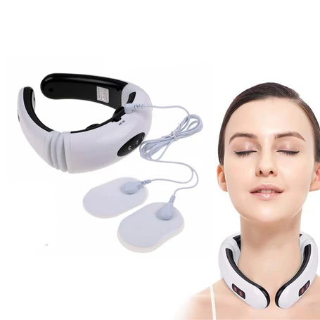 Multifunkciós elektromágneses nyakmasszírozó két tappanccsal, KL-5830