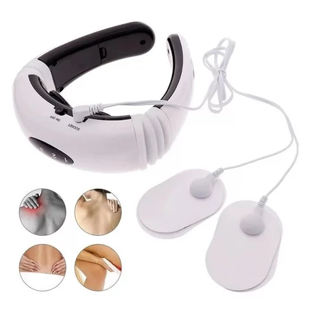 Multifunkciós elektromágneses nyakmasszírozó két tappanccsal, KL-5830