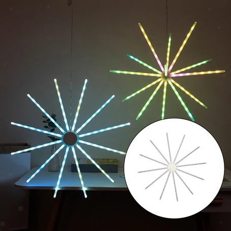 Telefonról vezérelhető LED tüzijáték dekorvilágítás bluetooth kapcsolattal